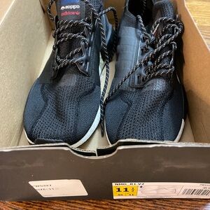 Adidas  Black Knit BOOSt NMD R1 V2 Men’s Sneakers 11.5